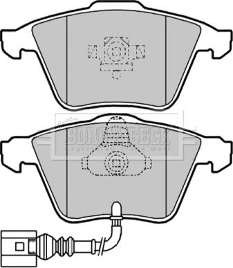 Ferodo FSL1765 - Тормозные колодки, дисковые, комплект avtokuzovplus.com.ua