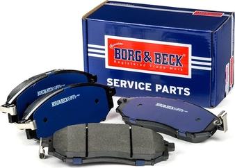 Borg & Beck BBP2060 - Тормозные колодки, дисковые, комплект avtokuzovplus.com.ua
