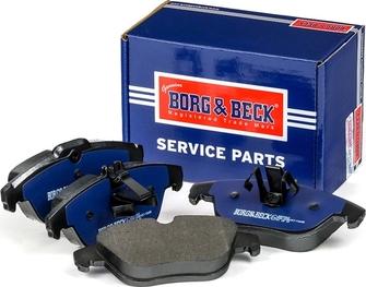 Borg & Beck BBP2062 - Тормозные колодки, дисковые, комплект autodnr.net