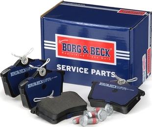 Borg & Beck BBP2063 - Гальмівні колодки, дискові гальма autocars.com.ua