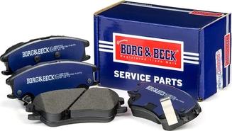 Borg & Beck BBP2102 - Тормозные колодки, дисковые, комплект avtokuzovplus.com.ua