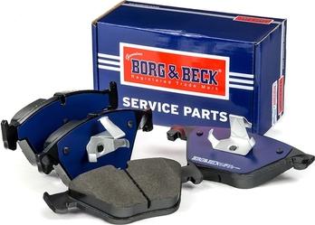 Borg & Beck BBP2110 - Гальмівні колодки, дискові гальма autocars.com.ua