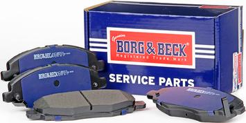 Borg & Beck BBP2113 - Тормозные колодки, дисковые, комплект avtokuzovplus.com.ua