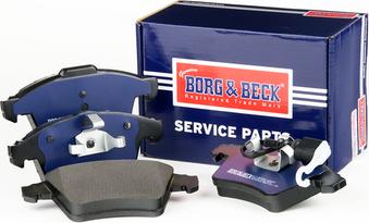 Borg & Beck BBP2144 - Тормозные колодки, дисковые, комплект avtokuzovplus.com.ua