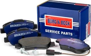 Borg & Beck BBP2149 - Гальмівні колодки, дискові гальма autocars.com.ua