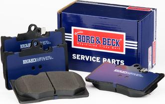 Borg & Beck BBP2153 - Гальмівні колодки, дискові гальма autocars.com.ua