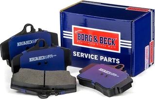 Borg & Beck BBP2235 - Гальмівні колодки, дискові гальма autocars.com.ua