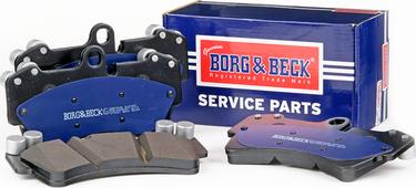 Borg & Beck BBP2236 - Гальмівні колодки, дискові гальма autocars.com.ua
