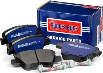 Borg & Beck BBP2242 - Гальмівні колодки, дискові гальма autocars.com.ua