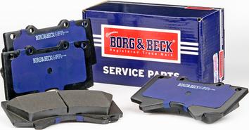 Borg & Beck BBP2249 - Тормозные колодки, дисковые, комплект avtokuzovplus.com.ua