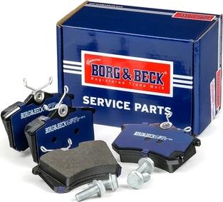 Borg & Beck BBP2251 - Тормозные колодки, дисковые, комплект autodnr.net