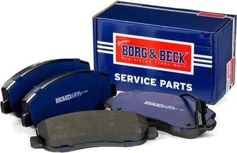 Borg & Beck BBP2266 - Гальмівні колодки, дискові гальма autocars.com.ua