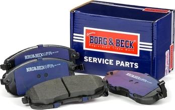 Borg & Beck BBP2282 - Гальмівні колодки, дискові гальма autocars.com.ua