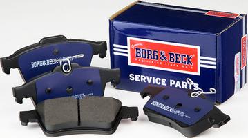 Borg & Beck BBP2288 - Тормозные колодки, дисковые, комплект avtokuzovplus.com.ua