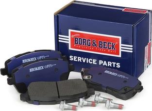 Borg & Beck BBP2304 - Гальмівні колодки, дискові гальма autocars.com.ua
