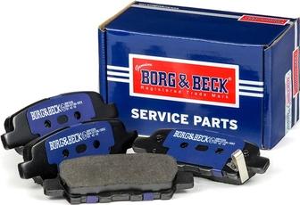Borg & Beck BBP2326 - Тормозные колодки, дисковые, комплект autodnr.net
