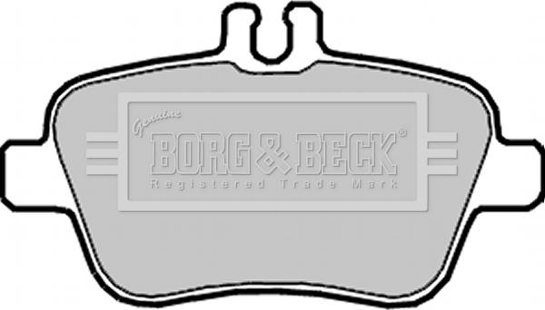 Borg & Beck BBP2329 - Гальмівні колодки, дискові гальма autocars.com.ua