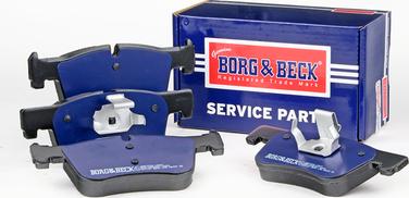 Borg & Beck BBP2334 - Гальмівні колодки, дискові гальма autocars.com.ua