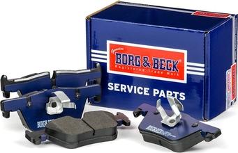 Borg & Beck BBP2335 - Тормозные колодки, дисковые, комплект avtokuzovplus.com.ua