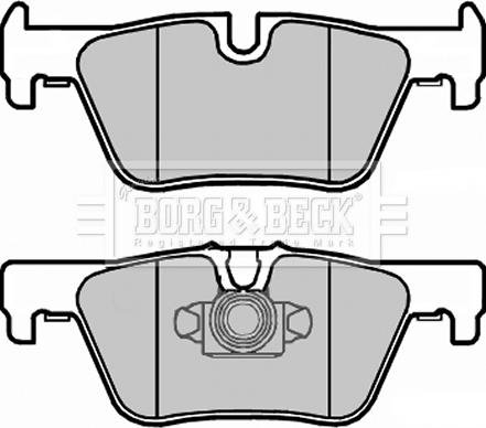 Borg & Beck BBP2335 - Гальмівні колодки, дискові гальма autocars.com.ua