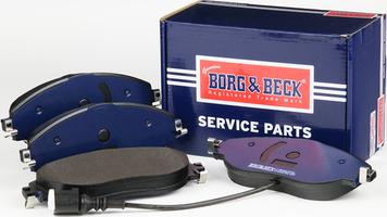 Borg & Beck BBP2339 - Гальмівні колодки, дискові гальма autocars.com.ua