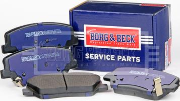Borg & Beck BBP2340 - Тормозные колодки, дисковые, комплект avtokuzovplus.com.ua