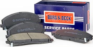 Borg & Beck BBP2342 - Гальмівні колодки, дискові гальма autocars.com.ua