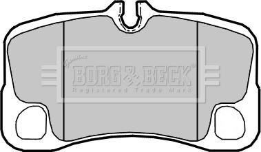 Borg & Beck BBP2359 - Гальмівні колодки, дискові гальма autocars.com.ua