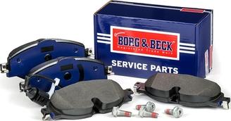 Borg & Beck BBP2381 - Тормозные колодки, дисковые, комплект autodnr.net