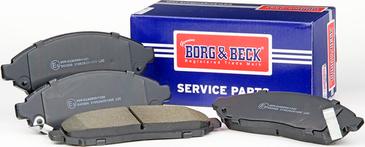 Borg & Beck BBP2389 - Тормозные колодки, дисковые, комплект avtokuzovplus.com.ua