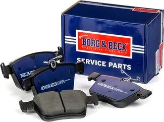 Borg & Beck BBP2402 - Гальмівні колодки, дискові гальма autocars.com.ua