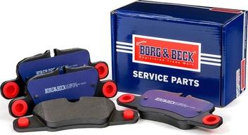 Borg & Beck BBP2427 - Тормозные колодки, дисковые, комплект autodnr.net