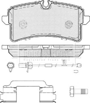 FTE 9005204 - Гальмівні колодки, дискові гальма autocars.com.ua