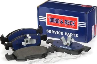 Borg & Beck BBP2540 - Гальмівні колодки, дискові гальма autocars.com.ua