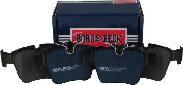 Borg & Beck BBP2581 - Тормозные колодки, дисковые, комплект avtokuzovplus.com.ua
