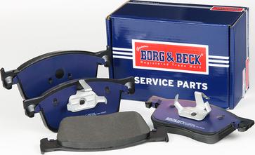 Borg & Beck BBP2634 - Тормозные колодки, дисковые, комплект autodnr.net