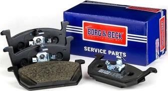 Borg & Beck BBP2648 - Гальмівні колодки, дискові гальма autocars.com.ua