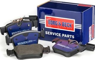 Borg & Beck BBP2696 - Гальмівні колодки, дискові гальма autocars.com.ua
