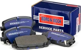 Borg & Beck BBP2805 - Тормозные колодки, дисковые, комплект avtokuzovplus.com.ua