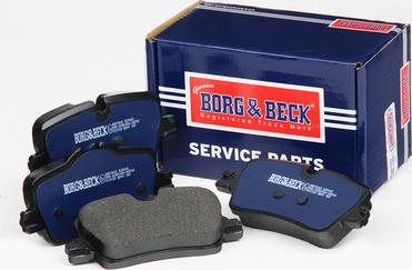 Borg & Beck BBP2842 - Тормозные колодки, дисковые, комплект avtokuzovplus.com.ua