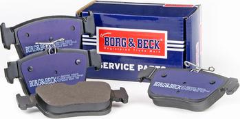 Borg & Beck BBP2903 - Гальмівні колодки, дискові гальма autocars.com.ua