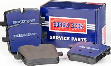 Borg & Beck BBP2909 - Тормозные колодки, дисковые, комплект avtokuzovplus.com.ua