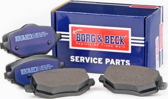 Borg & Beck BBP2914 - Гальмівні колодки, дискові гальма autocars.com.ua