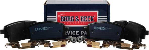 Borg & Beck BBP2927 - Тормозные колодки, дисковые, комплект autodnr.net