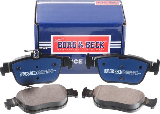 Borg & Beck BBP2936 - Тормозные колодки, дисковые, комплект autodnr.net