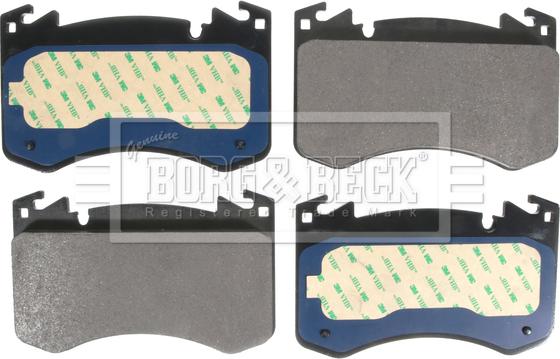 Borg & Beck BBP2957 - Гальмівні колодки, дискові гальма autocars.com.ua