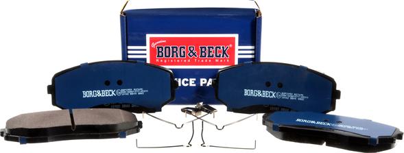 Borg & Beck BBP2959 - Тормозные колодки, дисковые, комплект autodnr.net