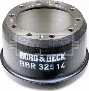 Borg & Beck BBR32514 - Тормозной барабан autodnr.net