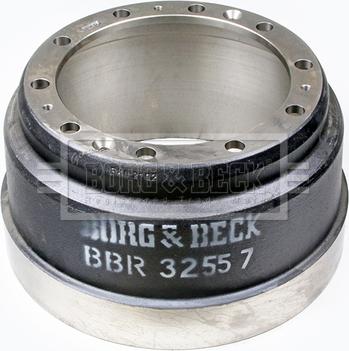 Borg & Beck BBR32557 - Гальмівний барабан autocars.com.ua