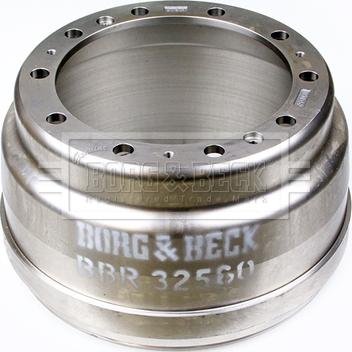 Borg & Beck BBR32560 - Тормозной барабан avtokuzovplus.com.ua